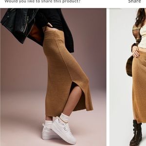 Free people, midi skirt